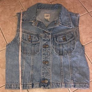 Gap | vintage jean vest